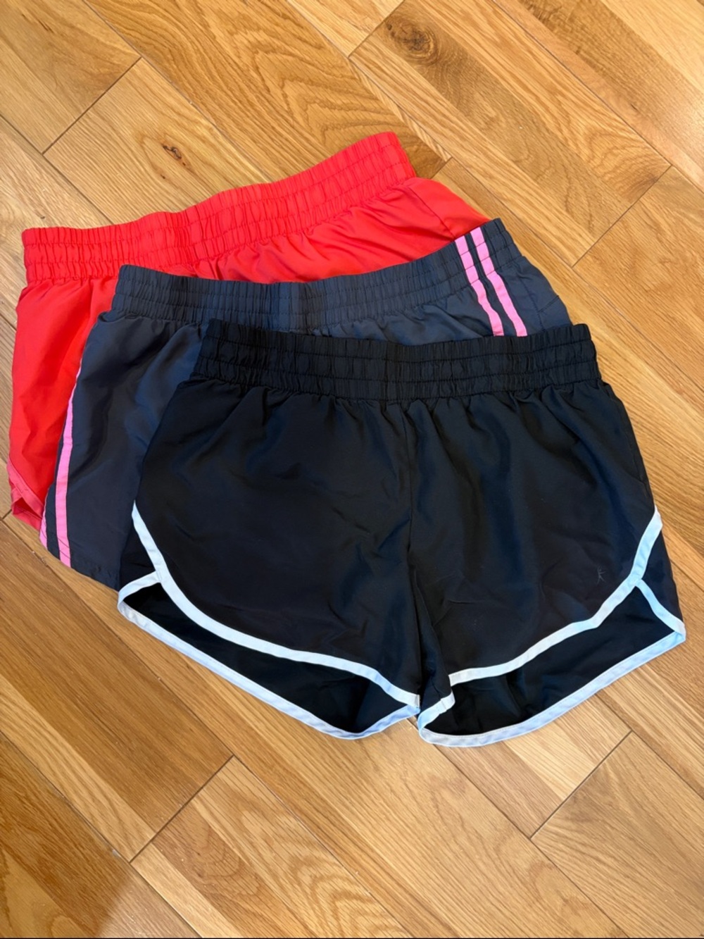 3 Pair of Women’s Active Running Shorts Size Small